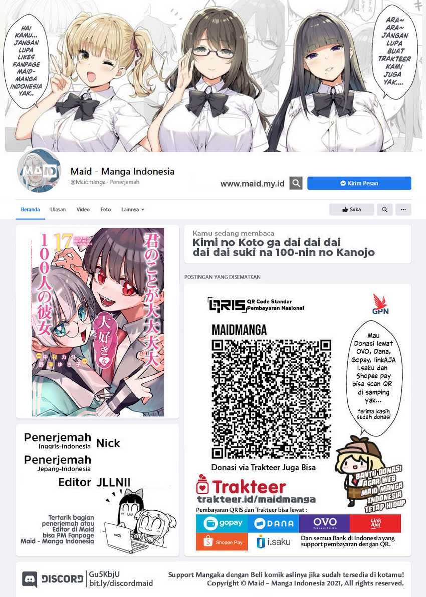 Kimi no Koto ga Dai Dai Dai Dai Daisuki na 100-ri no Kanojo Chapter 129 Gambar 2